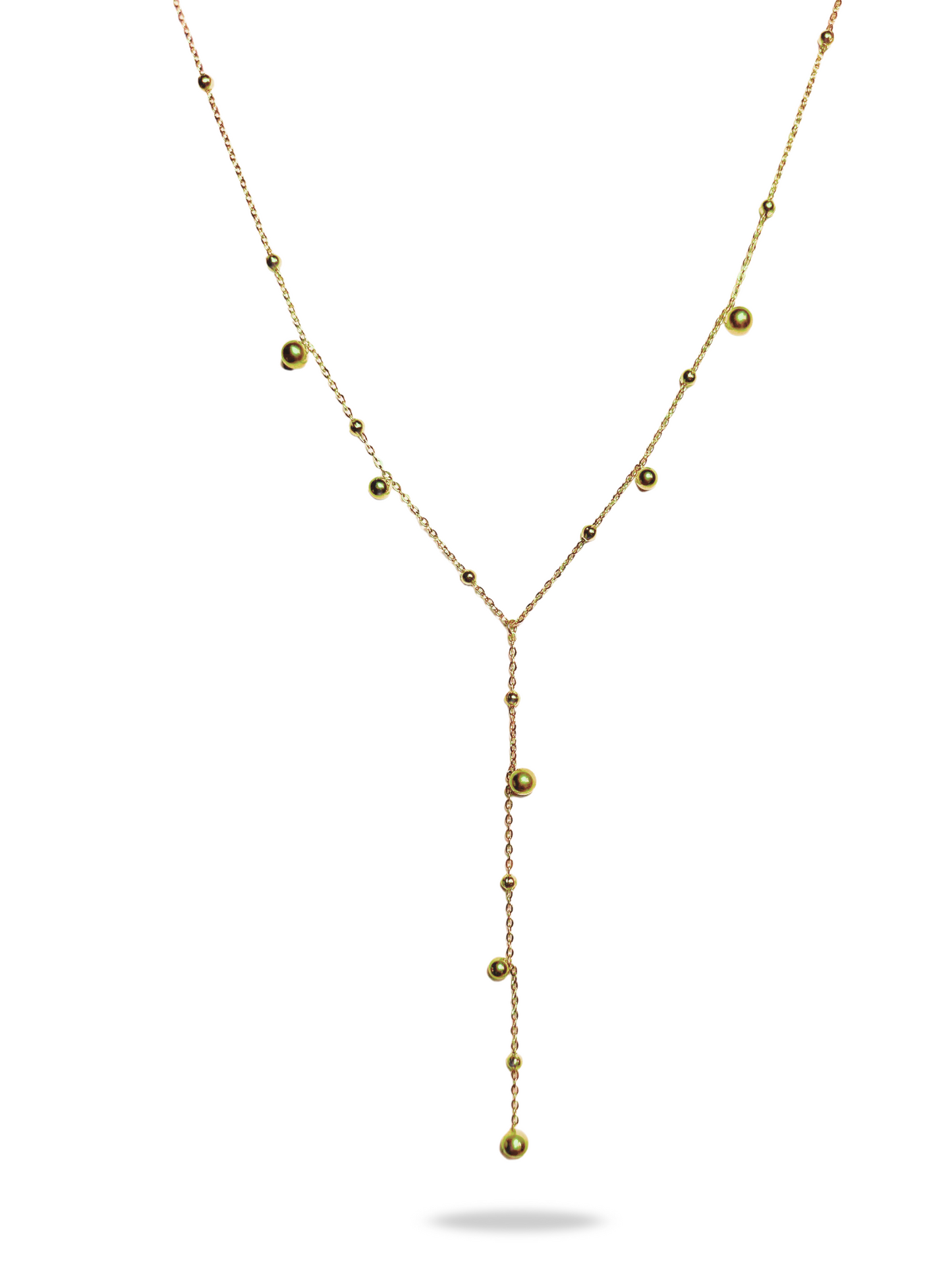 COLLIER Y Helène doré