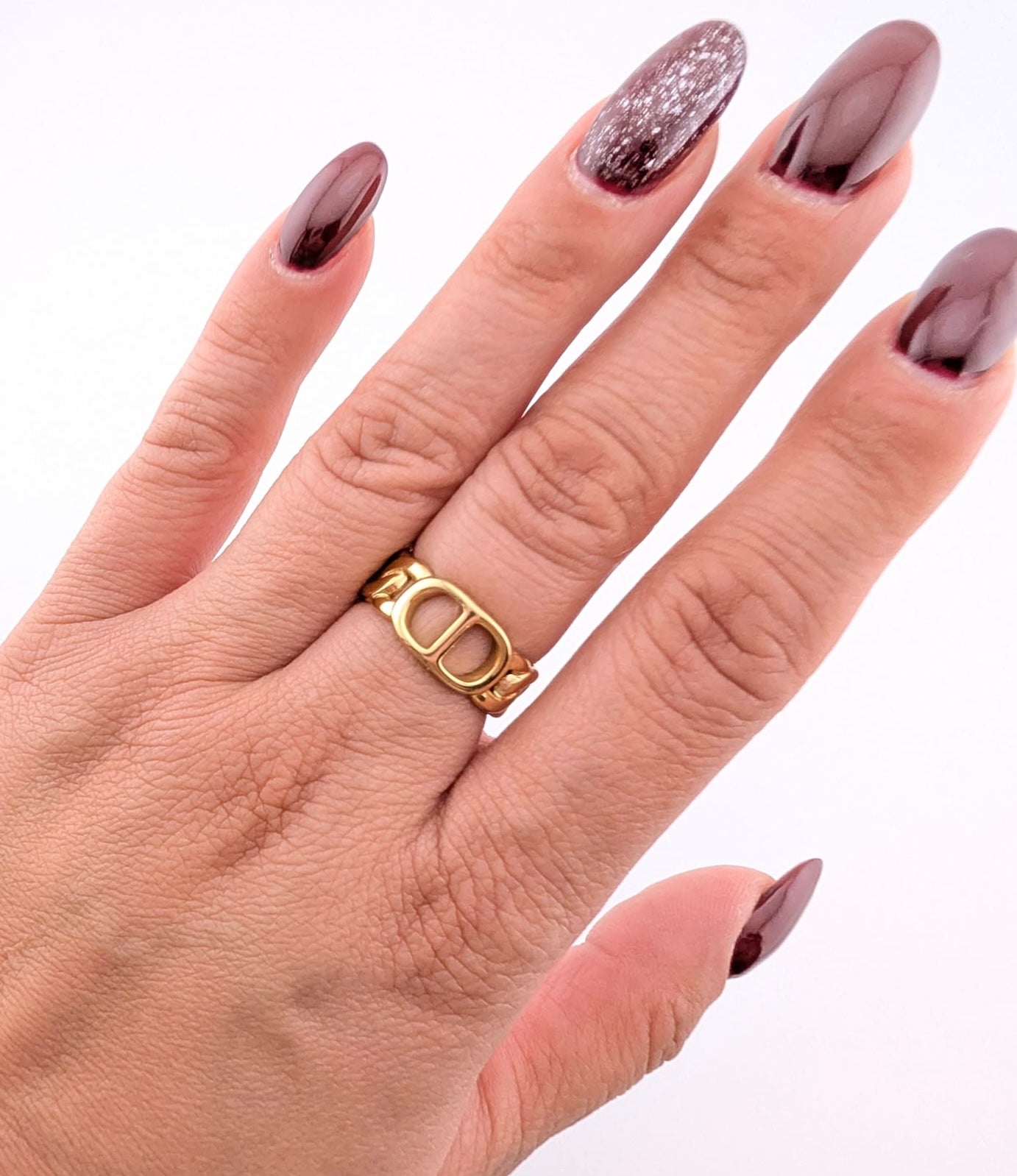 BAGUE MIA moa charm AJUSTABLE doré