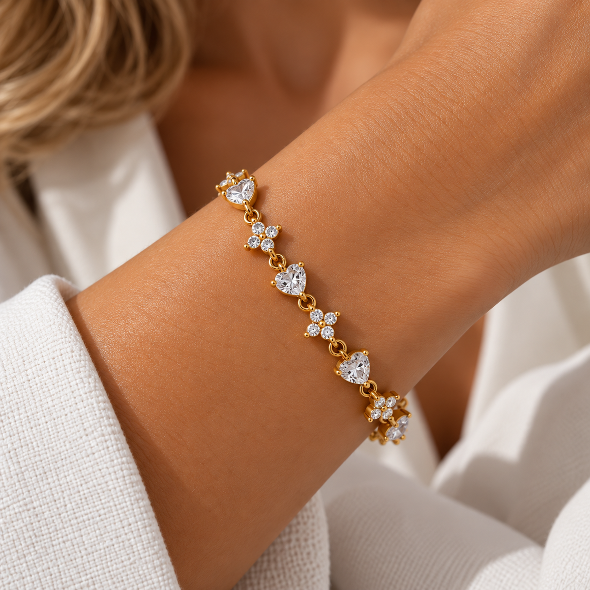 Dahlia | Bracelet en acier inoxydable