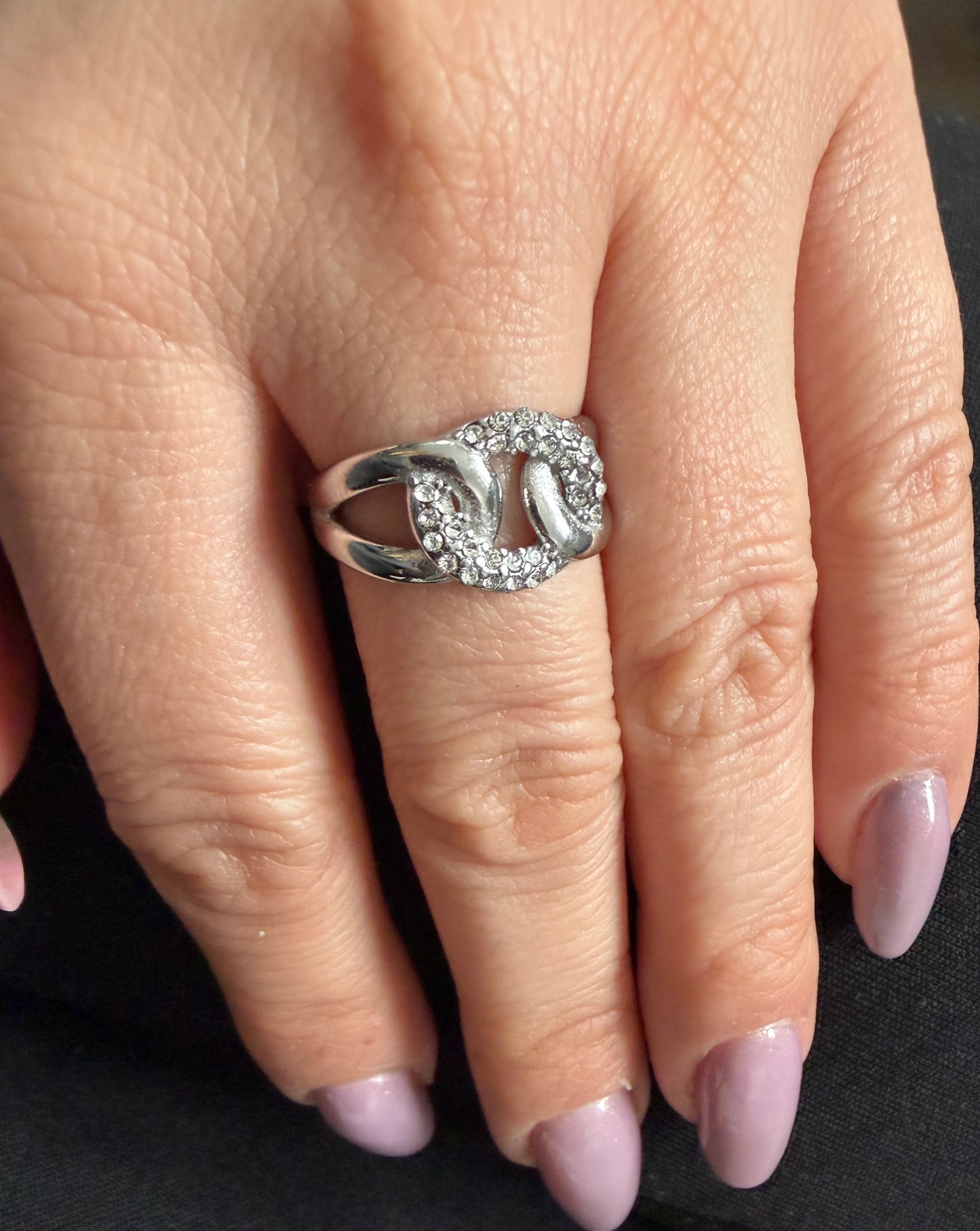 BAGUE AJUSTABLE Madda argenté