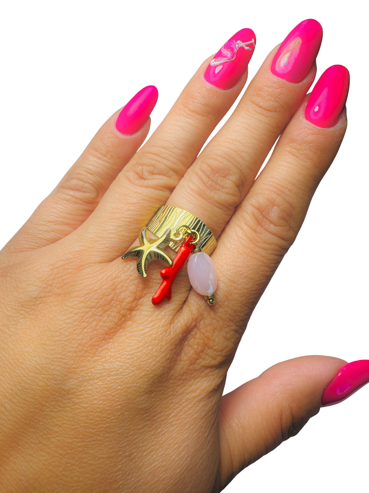 BAGUE AJUSTABLE Madda doré