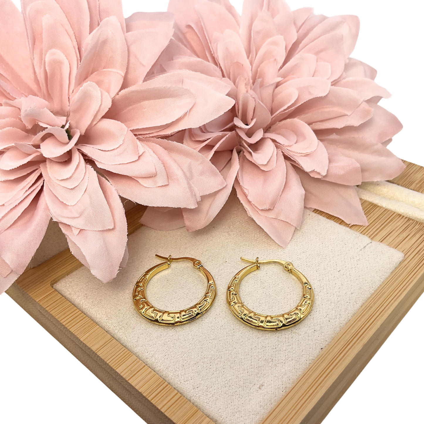 BOUCLES D'OREILLES GREECLAND doré