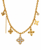 Dahlia | Collier floral en acier inoxydable