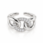 Madda | Bague ajustable en acier inoxydable argenté