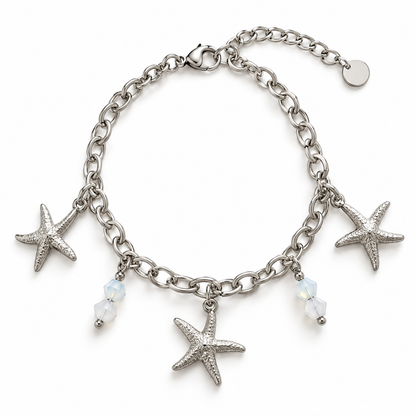 Maréa | Bracelet breloques en acier inoxydable