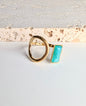 BAGUE AJUSTABLE Sea turquoise