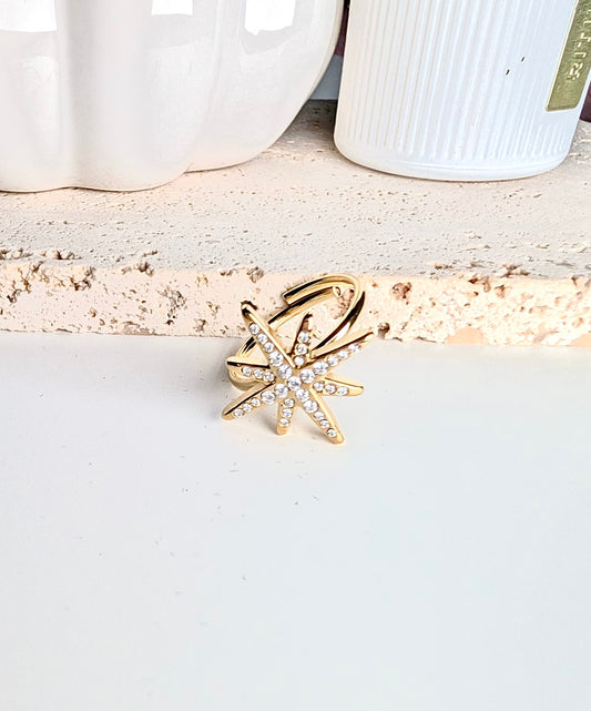 BAGUE AJUSTABLE Esmé doré