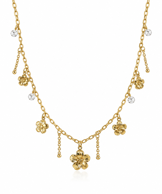 Inès | Collier en acier inoxydable
