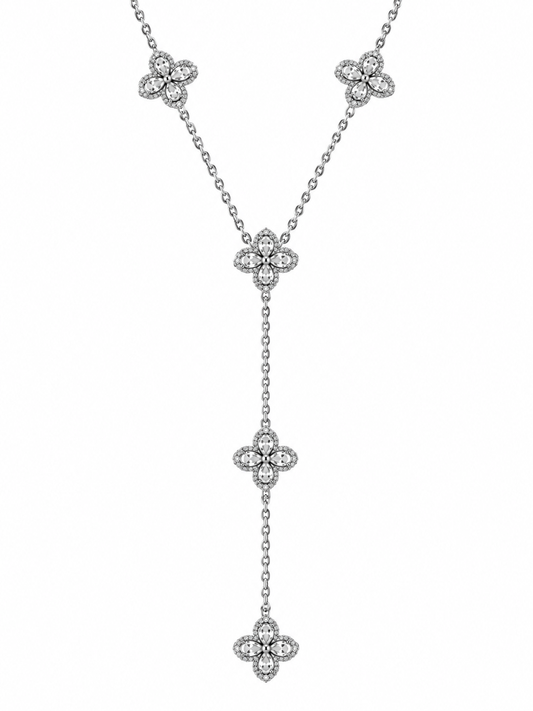 Solène | collier Y en acier inoxydable