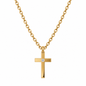 Alessia | Collier croix en acier inoxydable