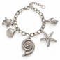 Calypso | Bracelet breloques en acier inoxydable