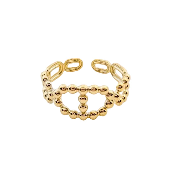 BAGUE MIA MINA AJUSTABLE doré