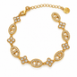 Daisy | Bracelet fleur en acier inoxydable