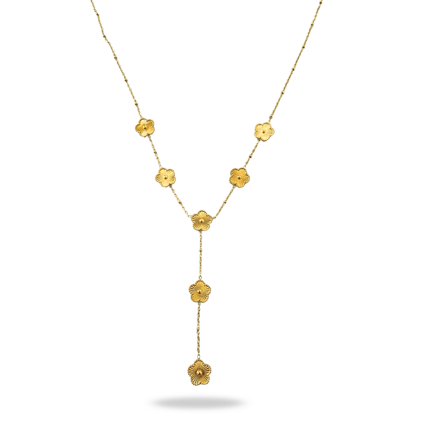 Collier Y ALICE doré