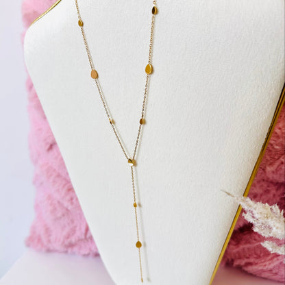 Collier Y DORIS doré