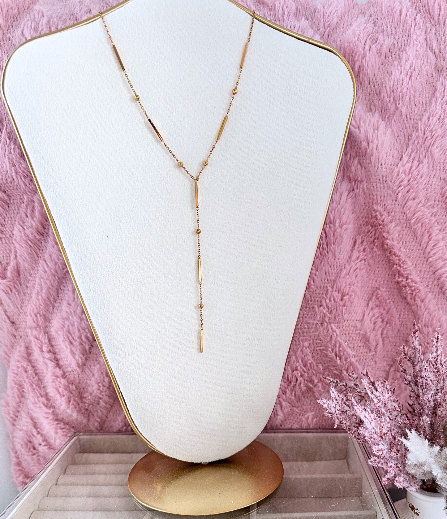 Collier Y ANAIS doré