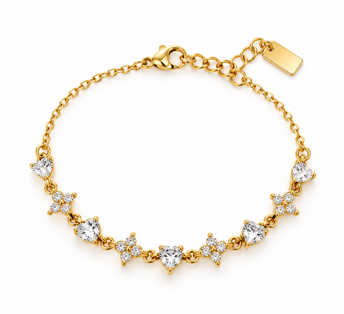 Dahlia | Bracelet en acier inoxydable