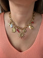 Collier charmes soleil océan