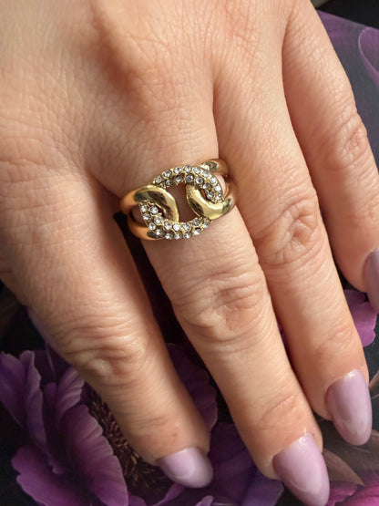 BAGUE MELODY AJUSTABLE doré