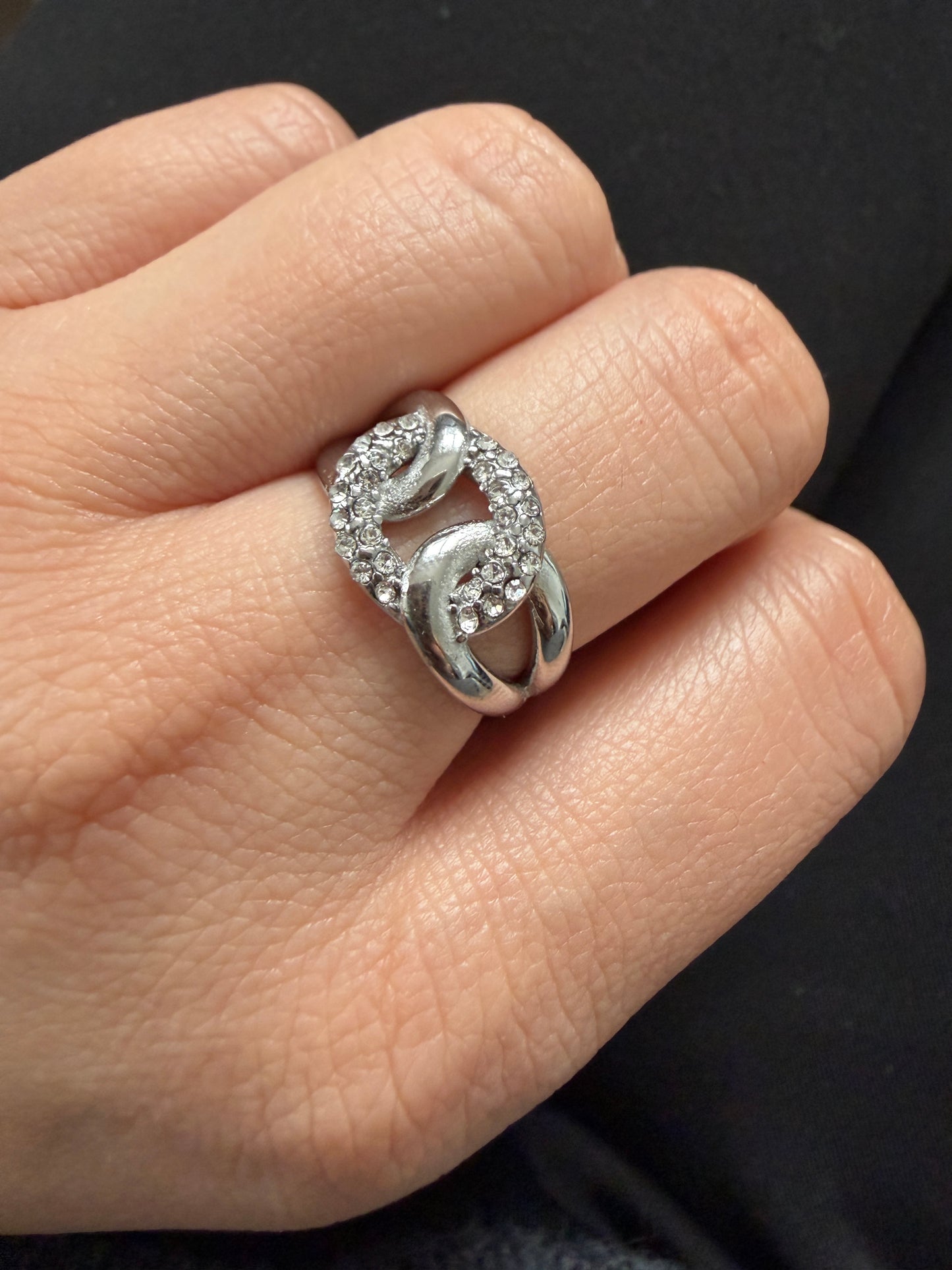 BAGUE AJUSTABLE Madda argenté