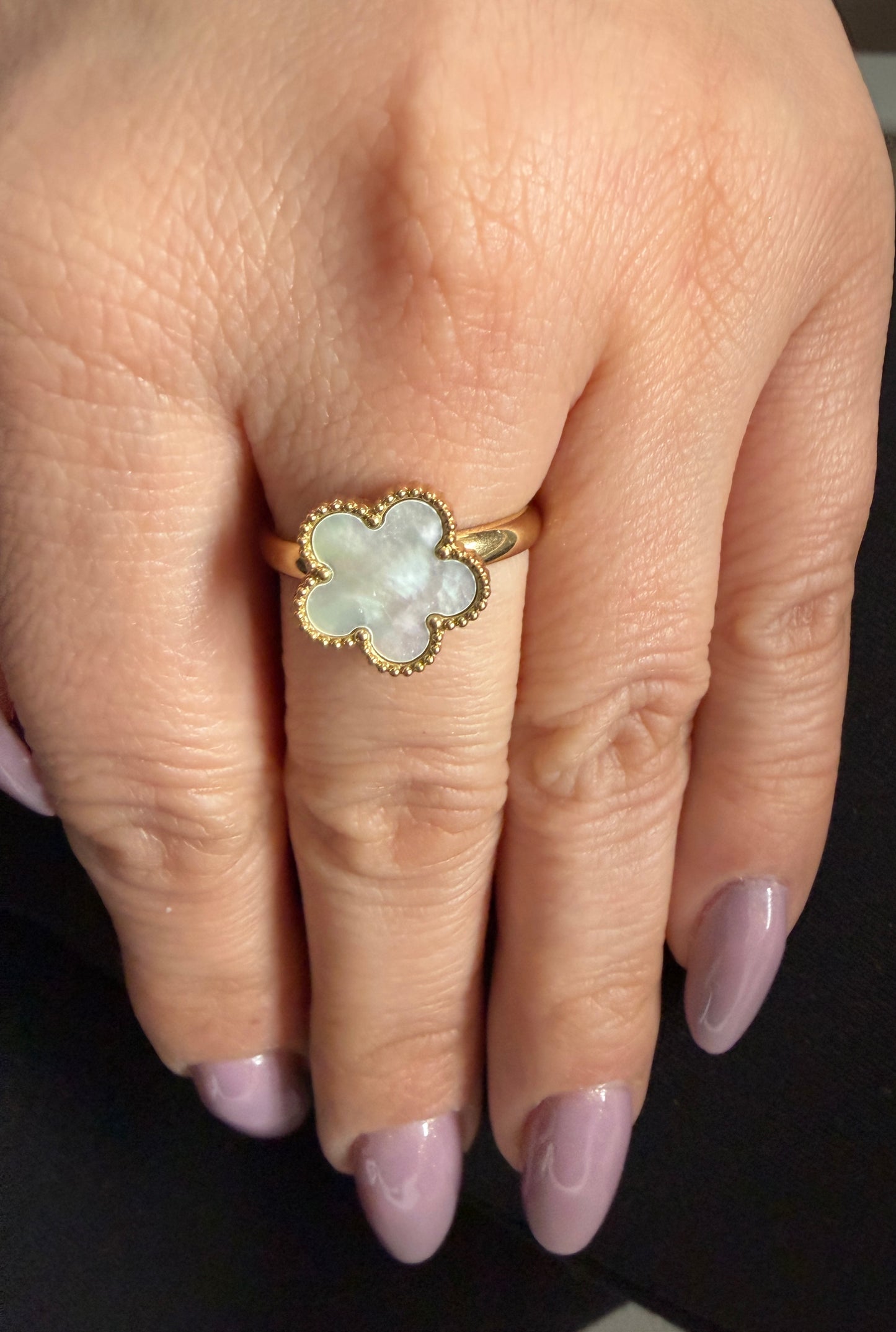 BAGUE AJUSTABLE Bianca doré