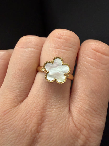 BAGUE AJUSTABLE Bianca doré