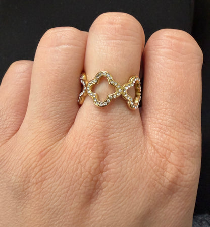 BAGUE AJUSTABLE Vittoria doré