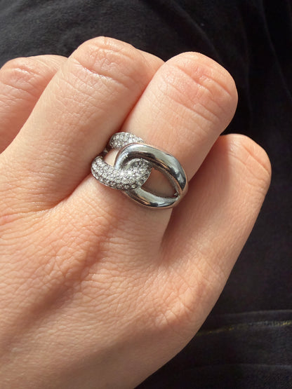 BAGUE ALICE AJUSTABLE argenté