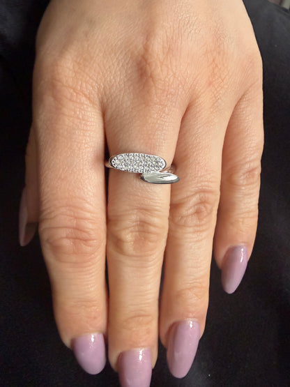 BAGUE ARIANE AJUSTABLE argenté