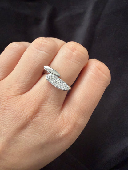 BAGUE ARIANE AJUSTABLE argenté