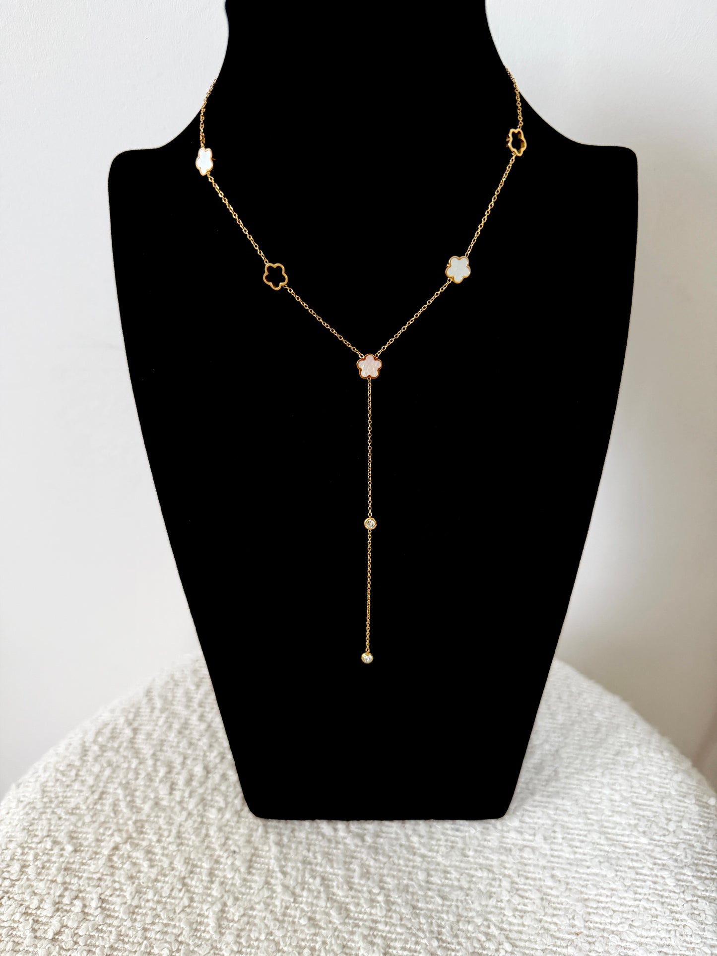 COLLIER Y Semia doré