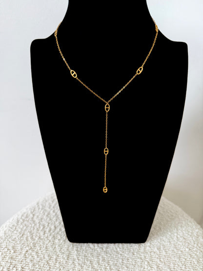 COLLIER Y Mia Sisi doré