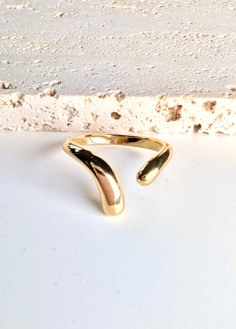 BAGUE AJUSTABLE Samia doré