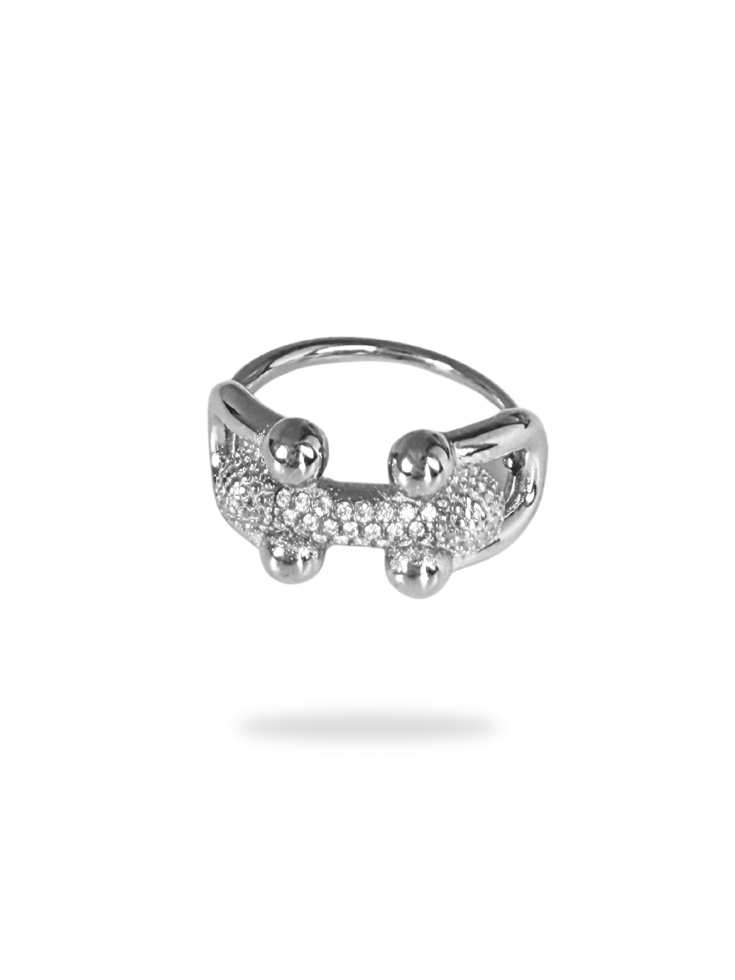 BAGUE ANAIS AJUSTABLE argenté